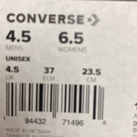 CONVERSE ALL STAR ⭐️ DISRUPT CX HIGH TOP BRAND NEW - Picture 10 of 10